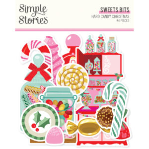 Simple Stories Hard Candy Christmas Sweets Bits & Pieces