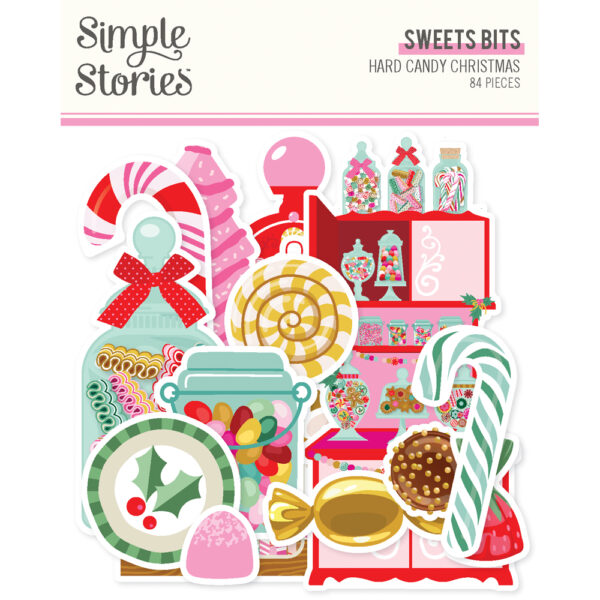 Simple Stories Hard Candy Christmas Sweets Bits & Pieces