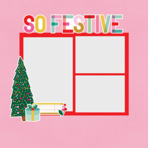 Simple Stories Hard Candy Christmas Simple Pages Page Pieces