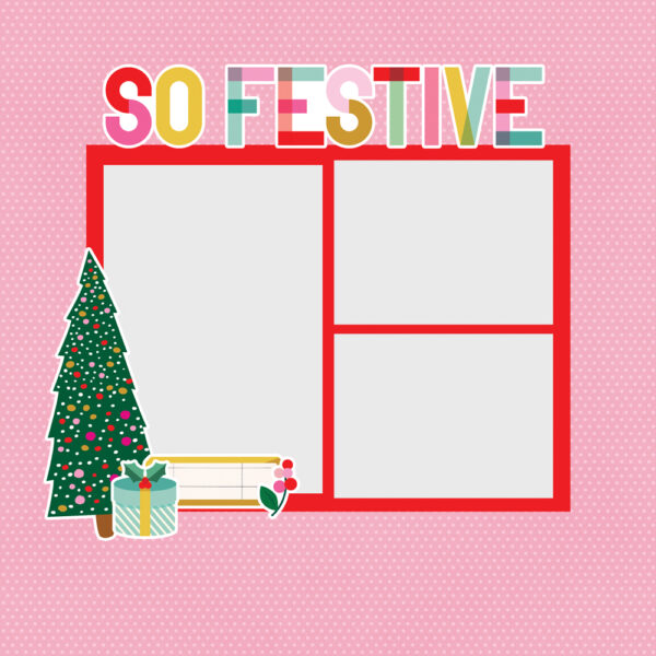 Simple Stories Hard Candy Christmas Simple Pages Page Pieces