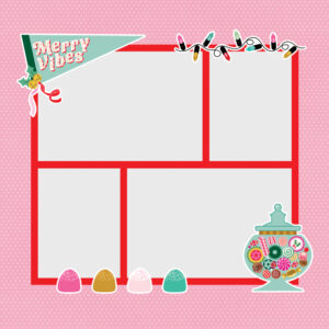 Simple Stories Hard Candy Christmas Simple Pages Page Pieces