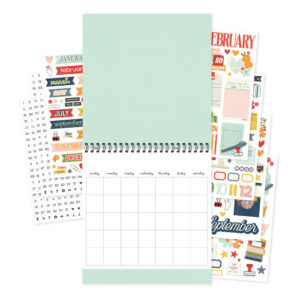Simple Stories Life in Photos 12 Month Memory Calendar