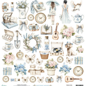 Mintay Cottage Heart 12 X 12 Elements