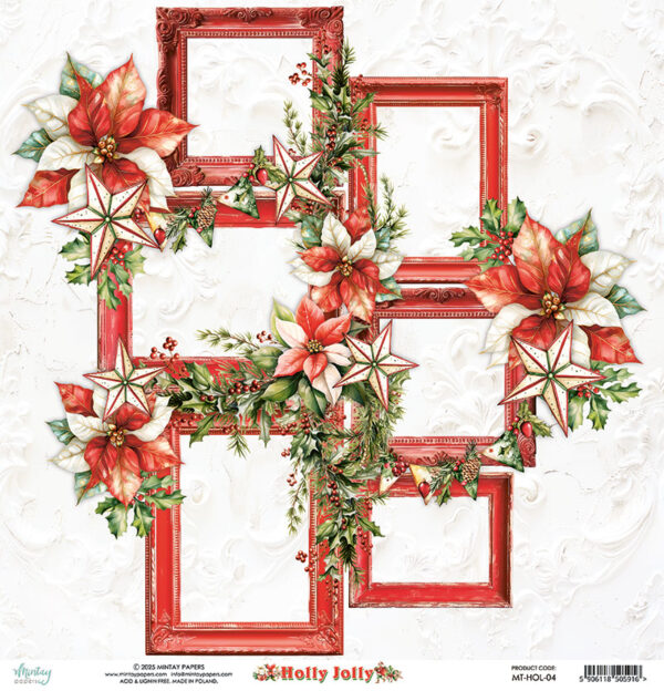 Mintay Holly Jolly 12X12 04