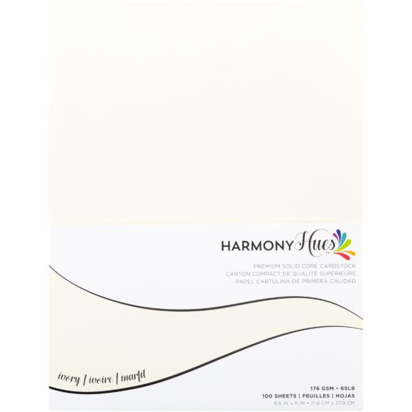 TONIC HARMONY HUES 8.5X11 IVORY #65