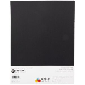 TONIC HARMONY HUES 8.5X11 MIDNIGHT BLACK #65