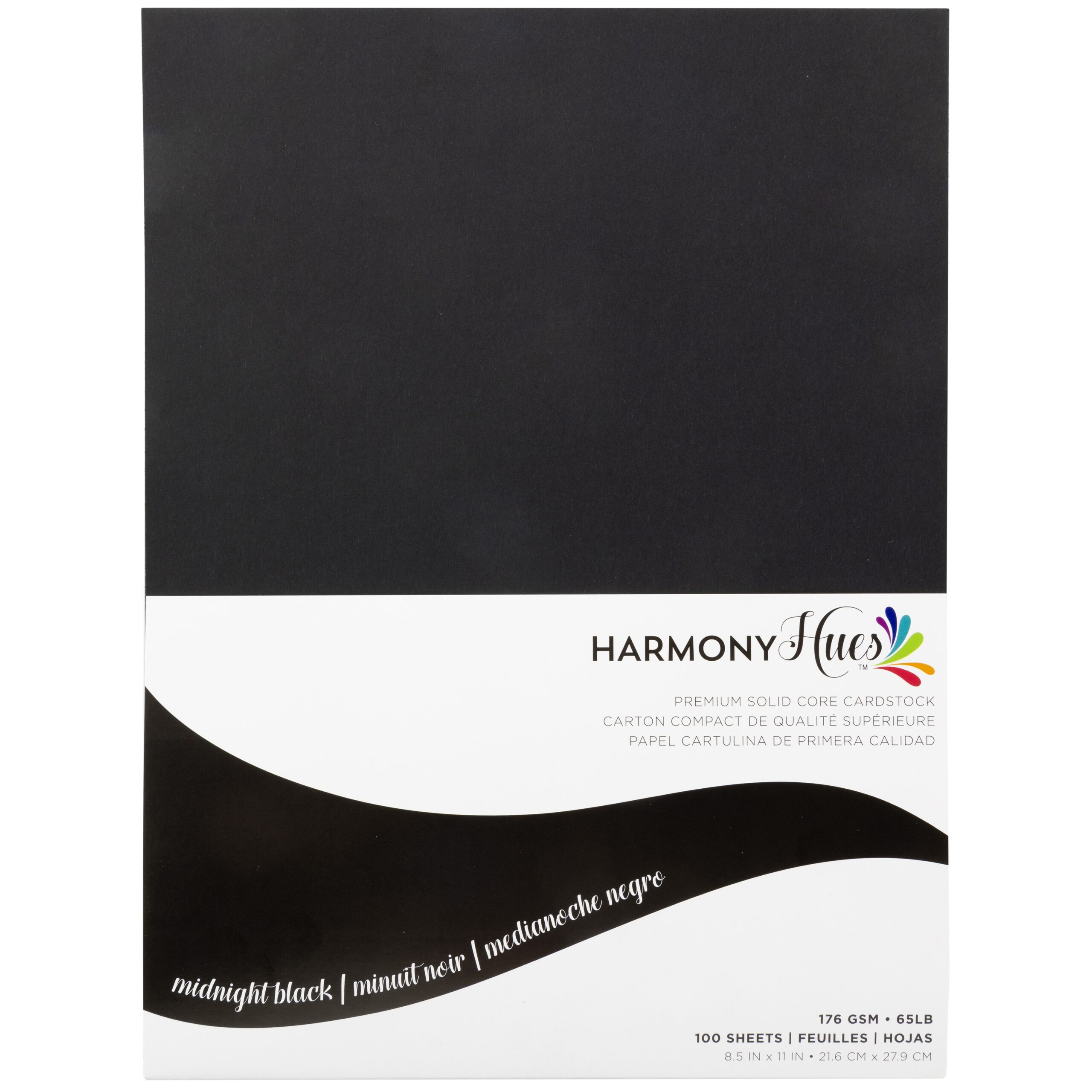 TONIC HARMONY HUES 8.5X11 MIDNIGHT BLACK #65