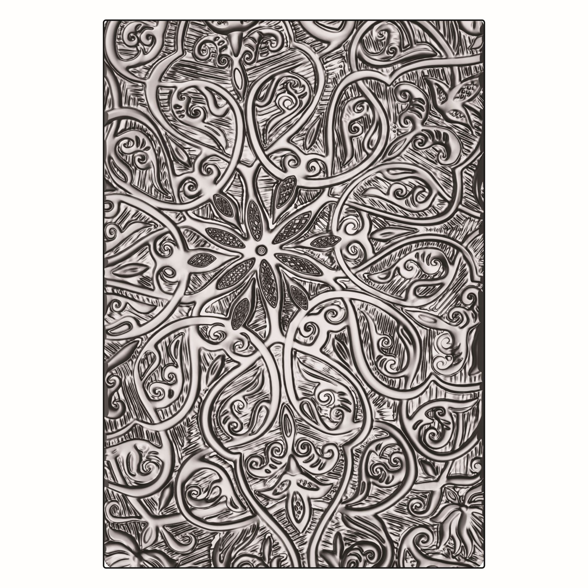 Sizzix Sizzix 3-D Texture Fades Embossing Folder Engraved Large/A5 By Tim Holtz