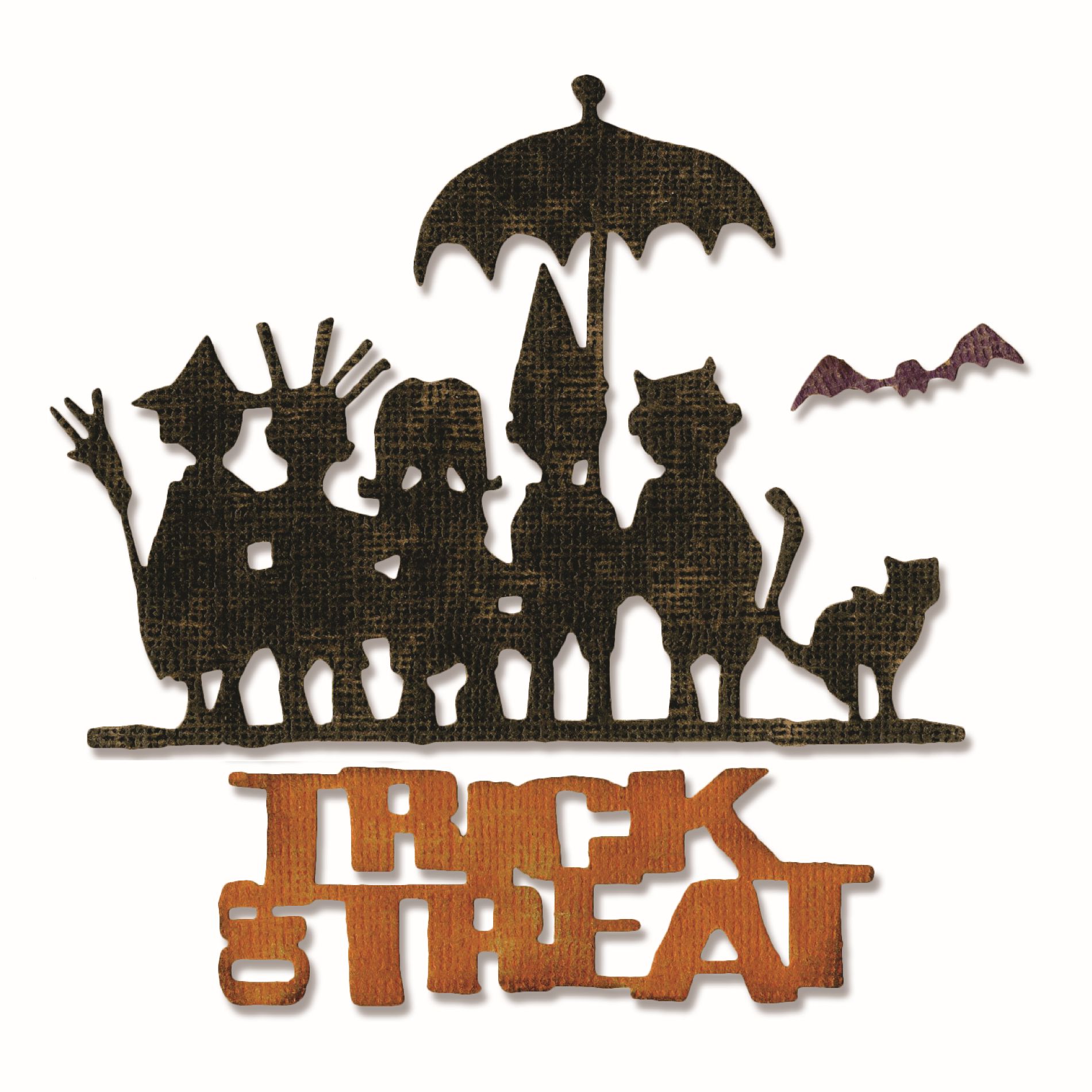 Sizzix Thinlits Die Set 3PK Trick-or-treat By Tim Holtz
