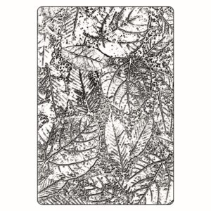 Sizzix 3-D Texture Fades Embossing Folder Foliage Large/A5 By Tim Holtz