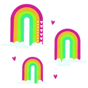Sizzix Thinlits Die Set 14PK Rainbow Arches By Catherine Pooler