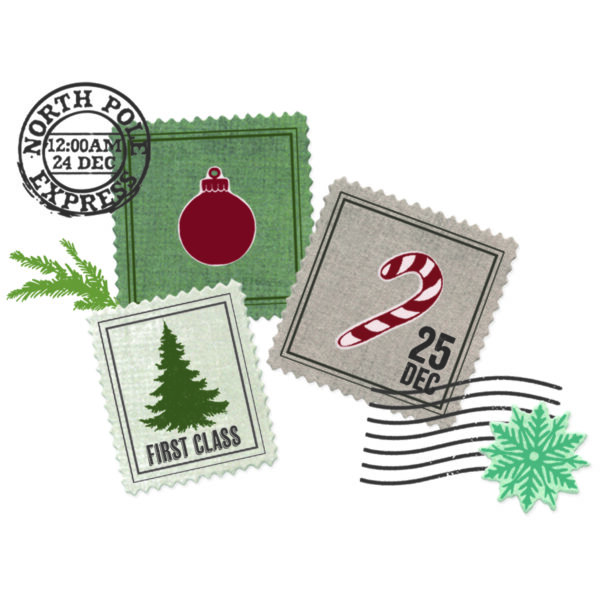 Sizzix 49&M Clear Stamps Set 27PK w/11PK Framelits Special Delivery By 49 and Market