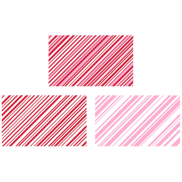 Sizzix 49&M Clear Stamps Set 2PK Candy Stripes By 49 and Market