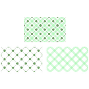 Sizzix 49&M Clear Stamps Set 2PK Tartan By 49 and Market