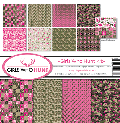 Reminisce Girls Who Hunt Collection Kit Reminisce Girls Who Hunt Collection Kit