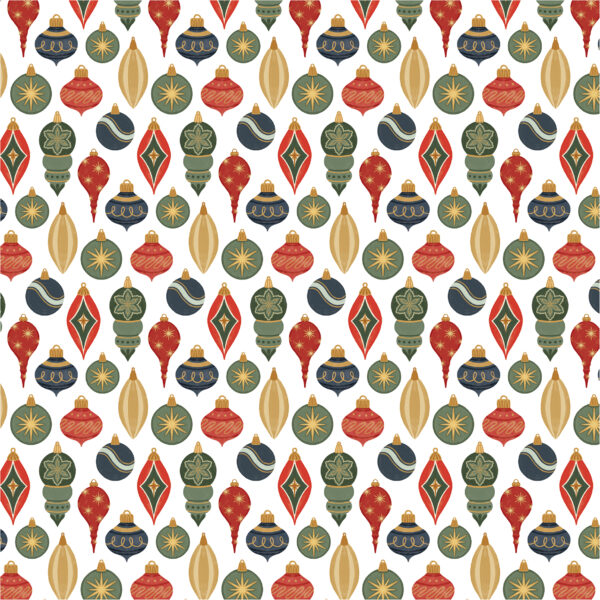 CB Christmas in the City 12X12 Painted Ornaments