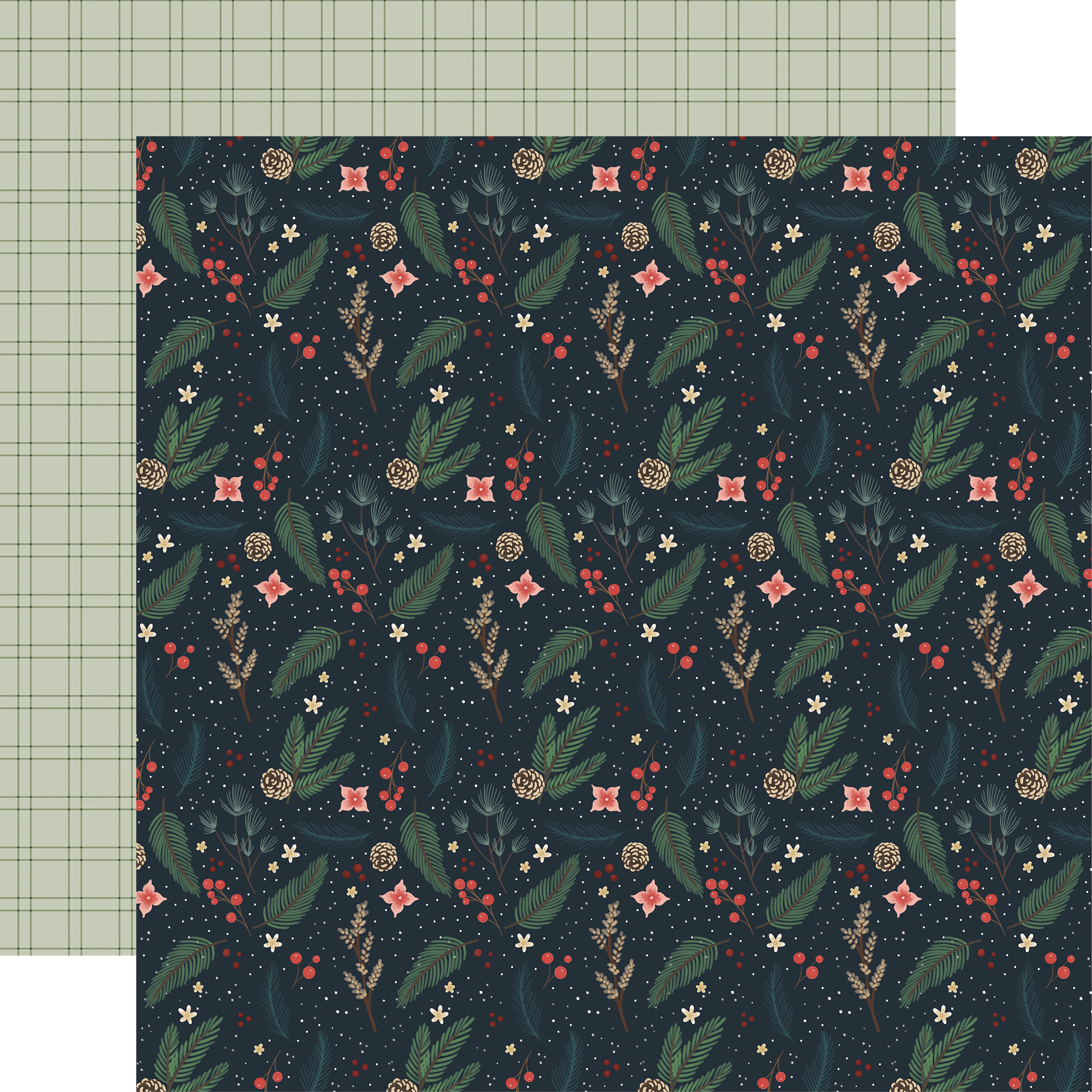 CB Christmas in the City 12X12 Peace On Earth Pines