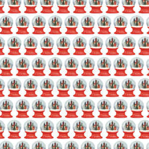 CB Christmas in the City 12X12 Merry Christmas Snowglobe