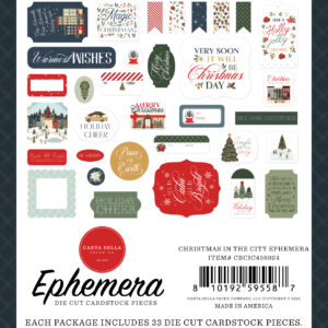 CB Christmas in the City Ephemera