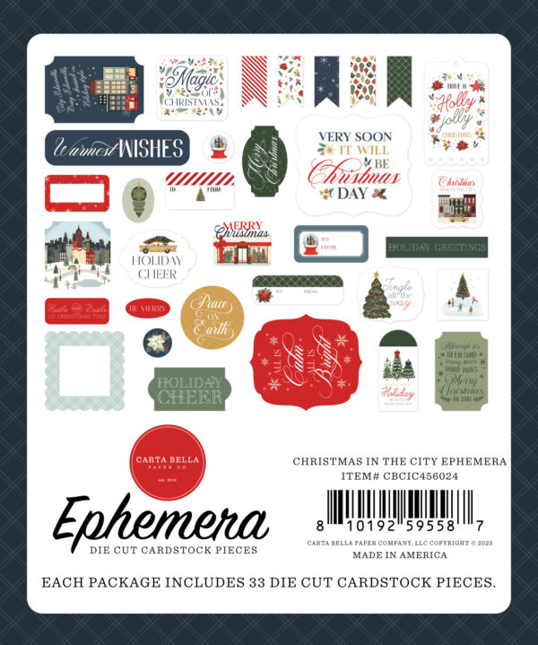 CB Christmas in the City Ephemera