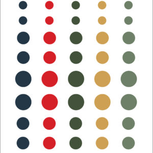 CB Christmas in the City Enamel Dots