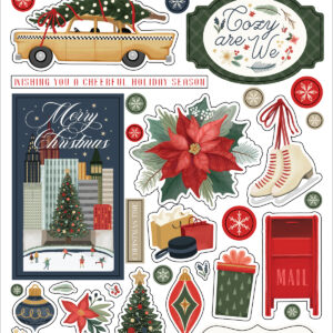 CB Christmas in the City Puffy Stickers