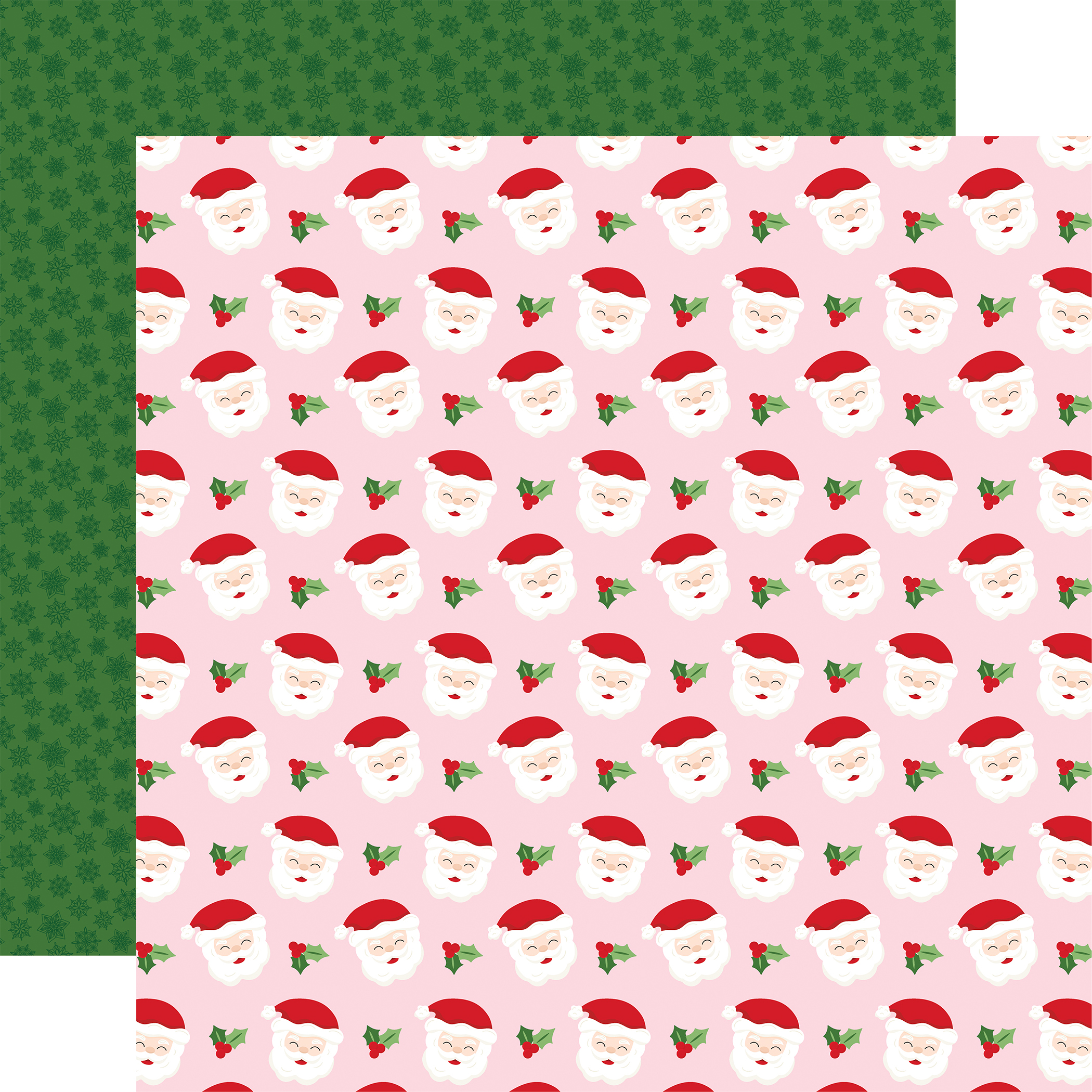 CB Santa's Christmas Delivery 12X12 Happy Santa