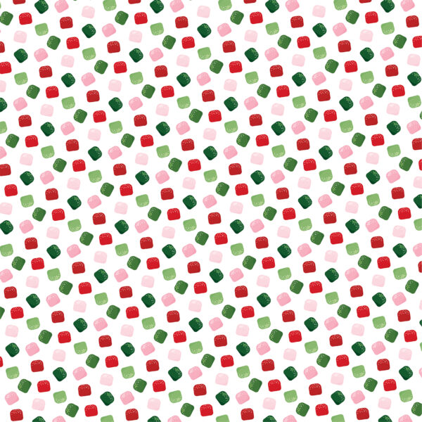 CB Santa's Christmas Delivery 12X12 3X4 Journaling Cards