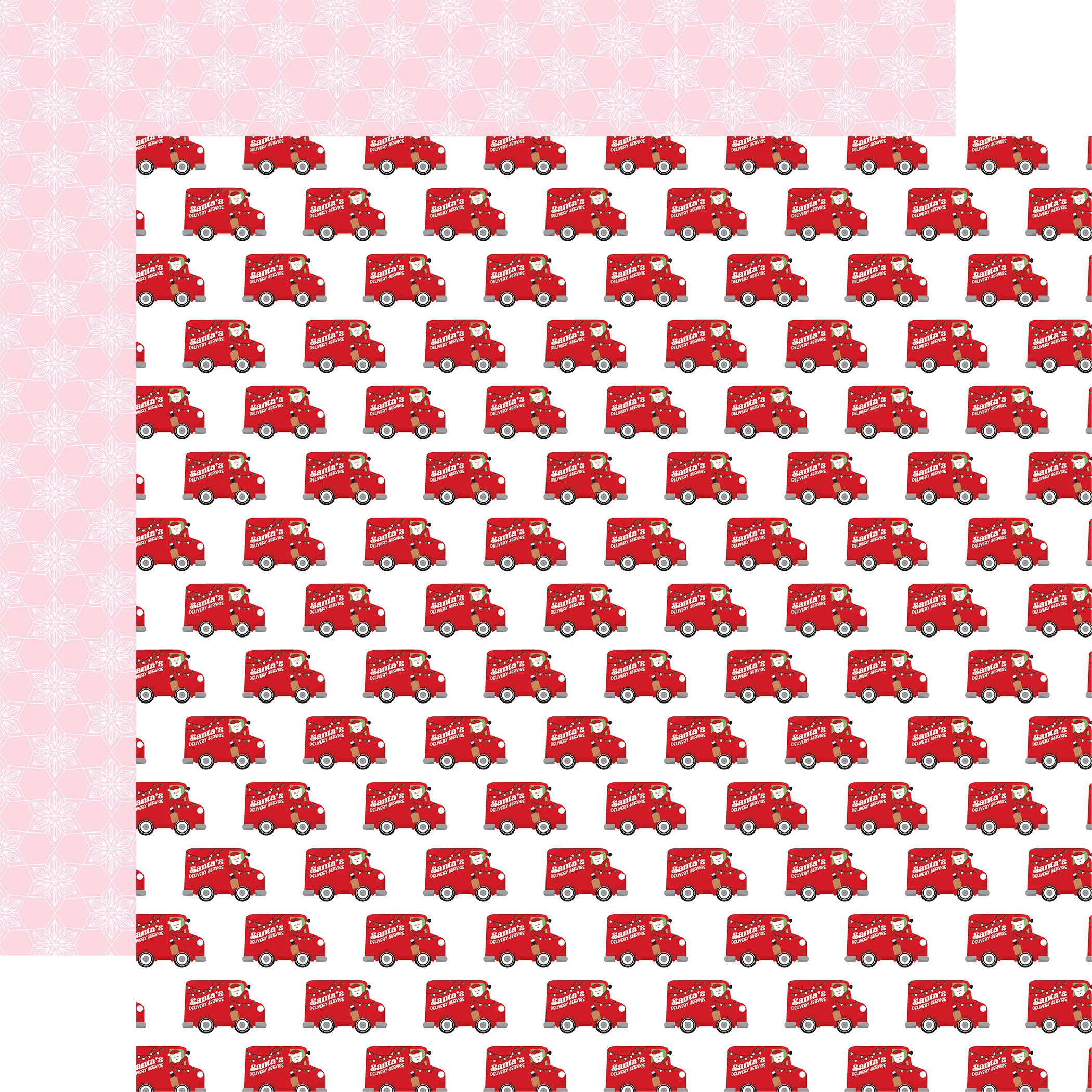 CB Santa's Christmas Delivery 12X12 Santa's Delivery