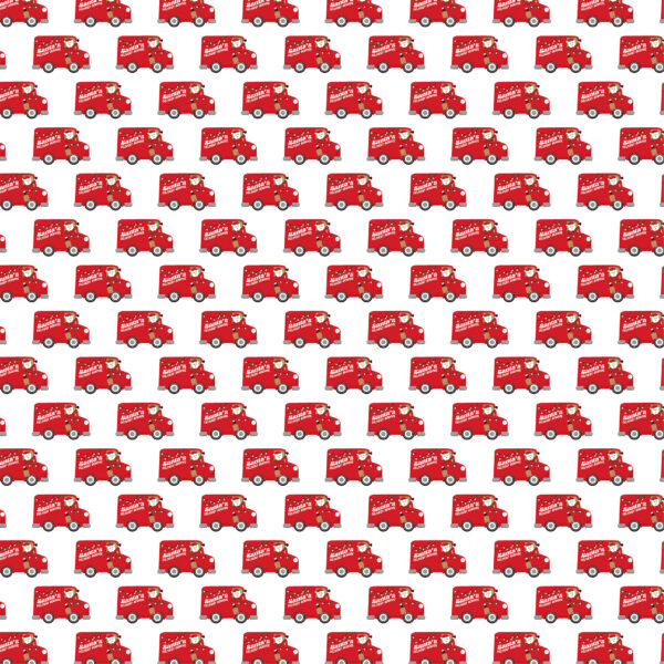 CB Santa's Christmas Delivery 12X12 Santa's Delivery