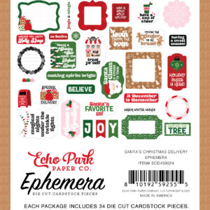 CB Santa's Christmas Delivery Ephemera