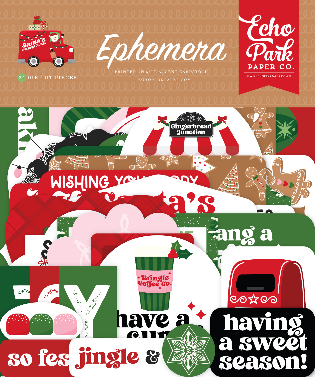 CB Santa's Christmas Delivery Ephemera