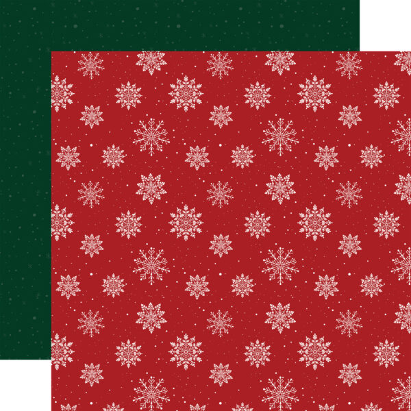 Ep Santa Claus 12X12 Delicate Snowflakes