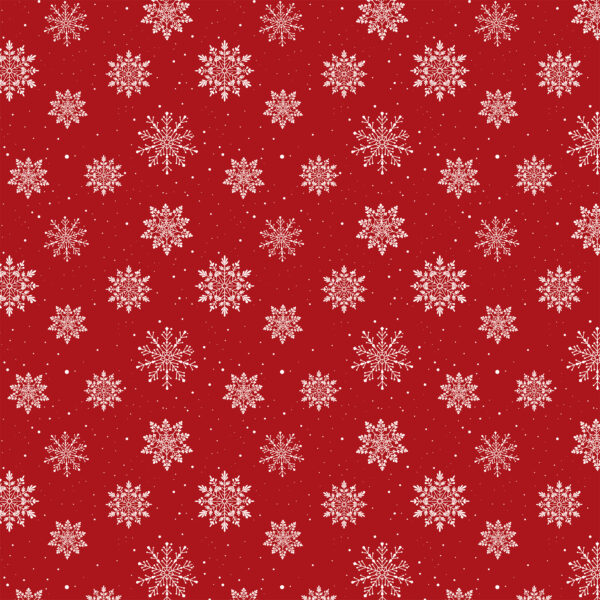 Ep Santa Claus 12X12 Delicate Snowflakes