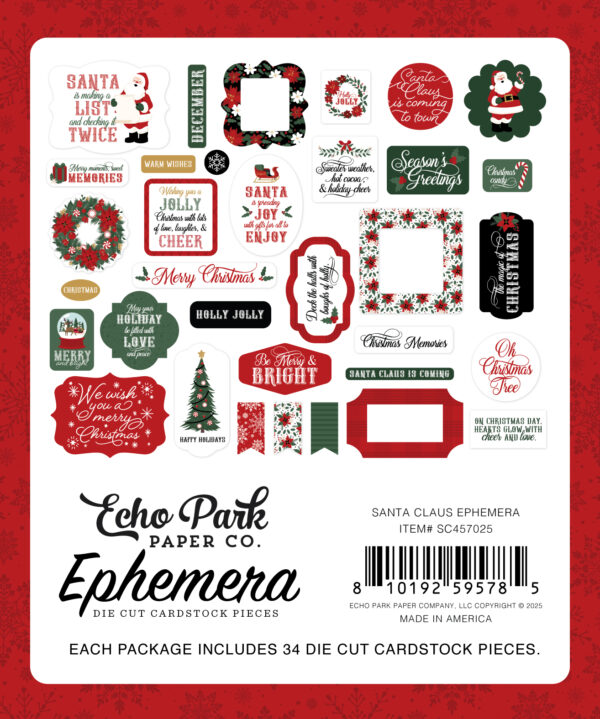 Ep Santa Claus Ephemera