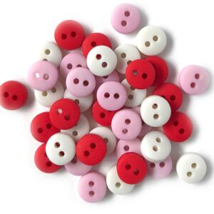 BUTTONS GALORE & MORE TINY SWEETHEART BUTTONS