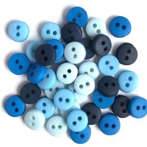 BUTTONS GALORE & MORE TINY BLUES BUTTONS