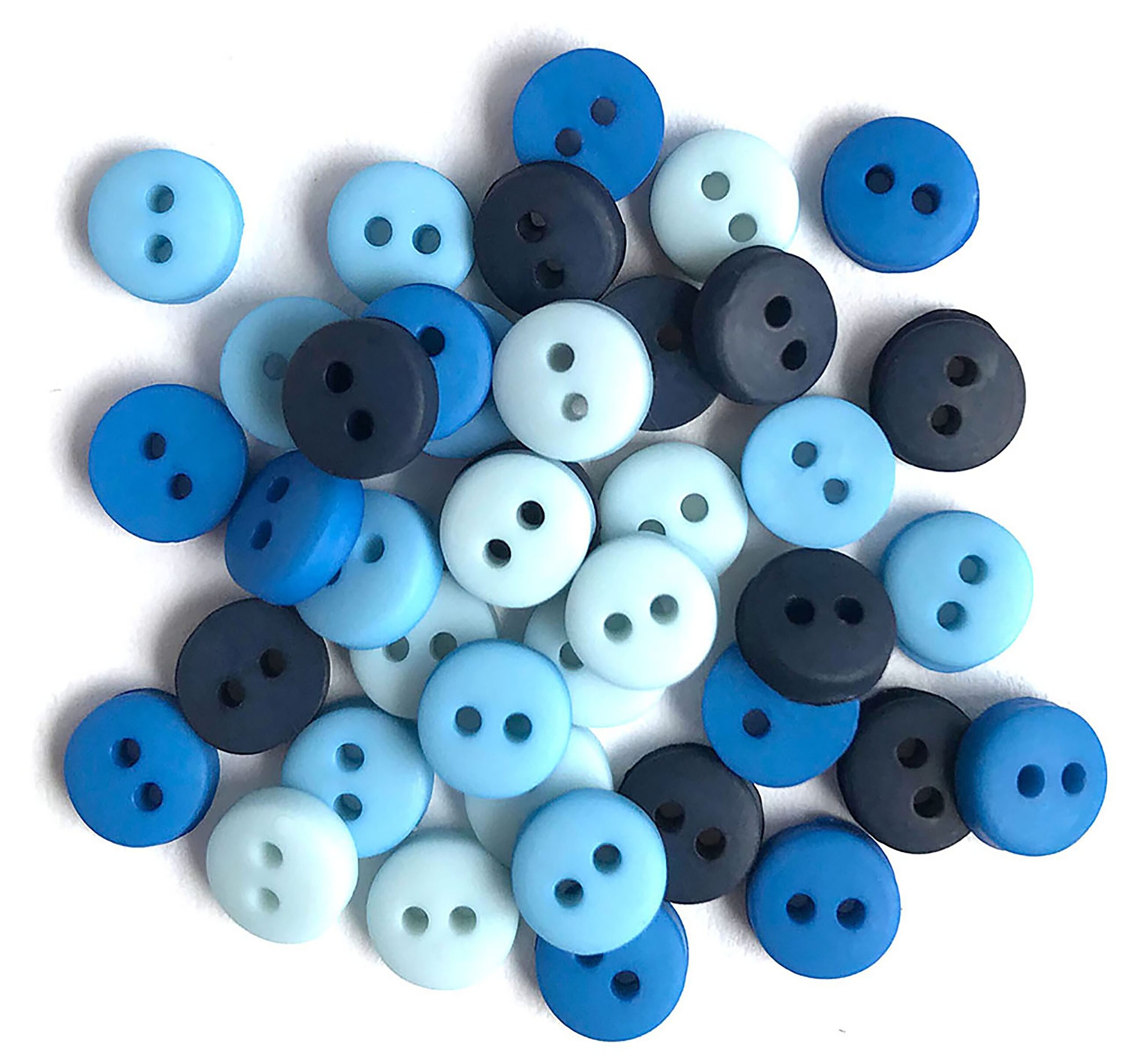 BUTTONS GALORE & MORE TINY BLUES BUTTONS