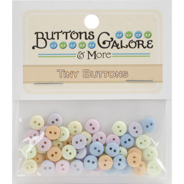 BUTTONS GALORE & MORE TINY PASTEL BUTTONS