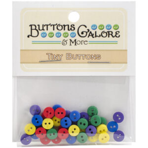 BUTTONS GALORE & MORE TINY PRIMARY BUTTONS