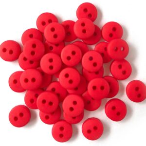 Buttons Galore & More TINY Red Buttons