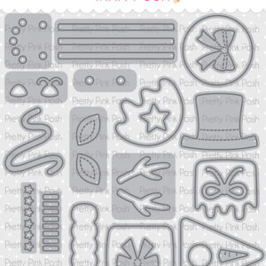 Pretty Pink Posh Die Christmas Cake Pops