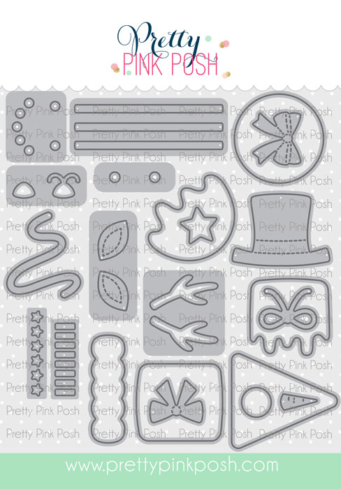 Pretty Pink Posh Die Christmas Cake Pops