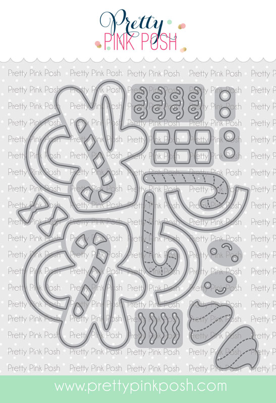 Pretty Pink Posh Die Gingerbread Mugs