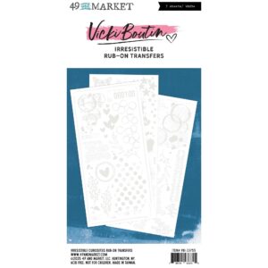 49 & MARKET VB IRRESISTIBLE RUB-ON TRANSFERS SET