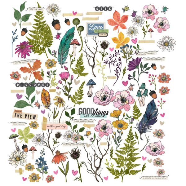 49 & MARKET VB WILLOW GROVE LASER CUT FOLIAGE