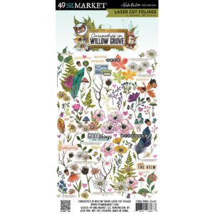 49 & MARKET VB WILLOW GROVE LASER CUT FOLIAGE