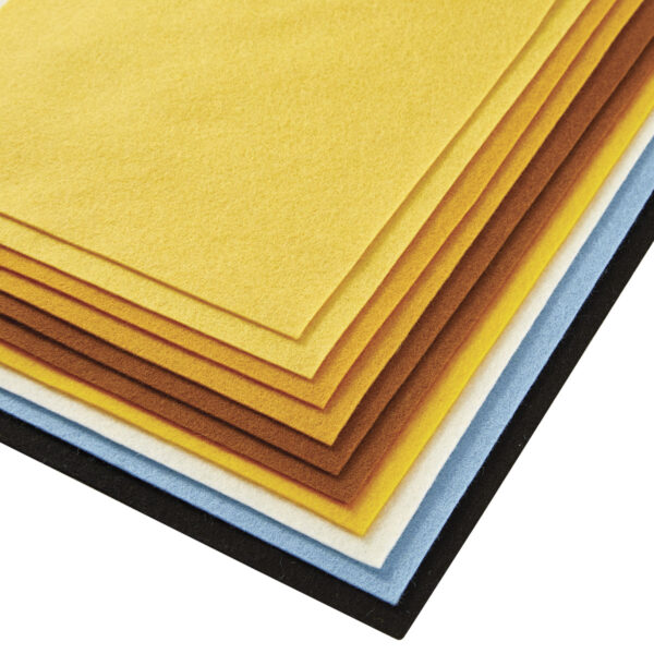 Spellbinders Merino Wool Felt Sheets - Classic Pooh Collection