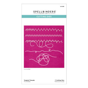 Spellbinders Tangled Threads Etched Dies From the Beautifully Imperfect Collection