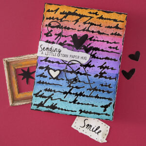 Spellbinders Deckled Edge Script Etched Dies From the Beautifully Imperfect Collection